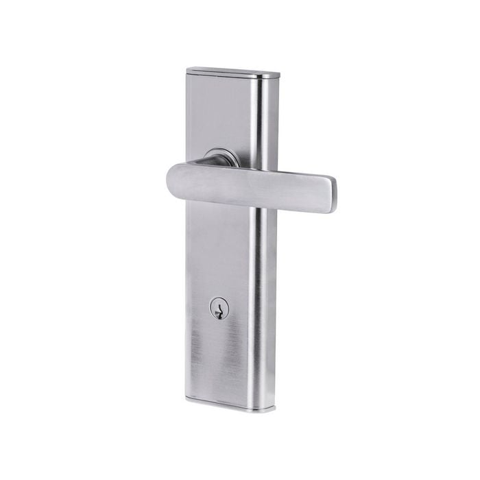Lockwood Satin Chrome Nexion Vision Element Entrance Lockset