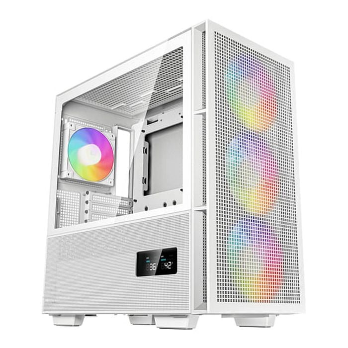 Deepcool Ch560 Digital Mid Tower E-atx Case - White [r-ch560-whape4d-g-1]