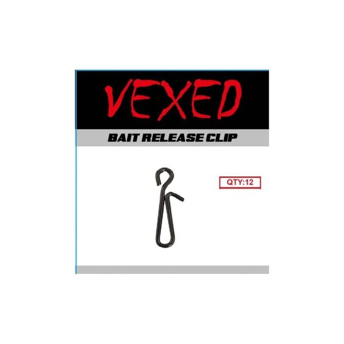 Vexed Bait Release Fishing Clip 12 Pack Small