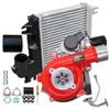 GEN1 High Flow Turbo+50mm Intercooler+Hoses And Genuine Oil Feed Pipe For Toyota Hilux N70 D4D KUN26 1KD-FTV 3.0L