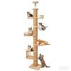 Advwin Cat Tree Floor to Ceiling Scratching Post 230-275cm