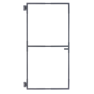 RapidFence 1200 x 1870mm Grey Medium Adjustable Steel Gate Frame