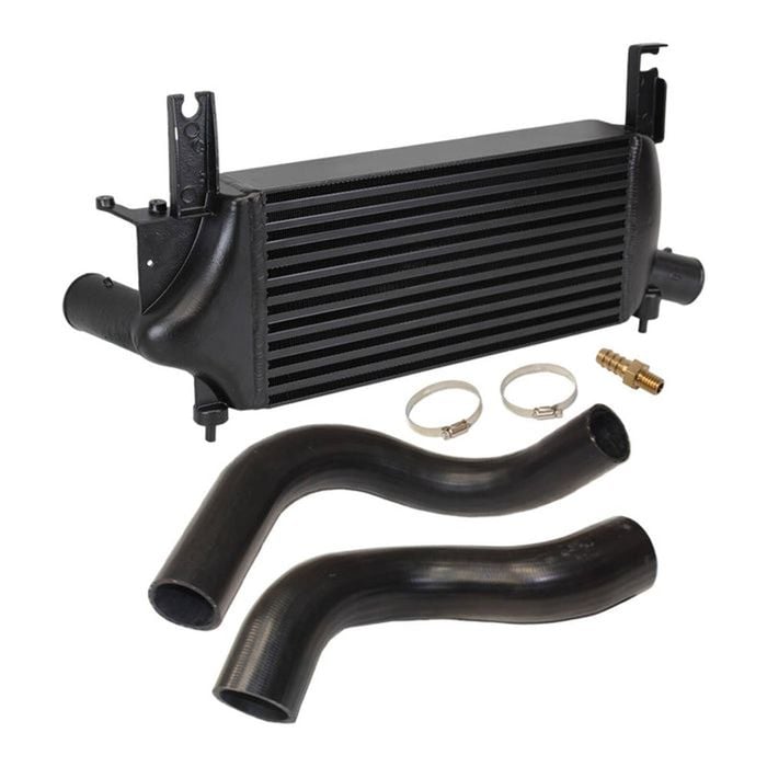 Upgrade Aluminium 75mm Intercooler & Hoses For Nissan Navara D40 Yd25 2.5l