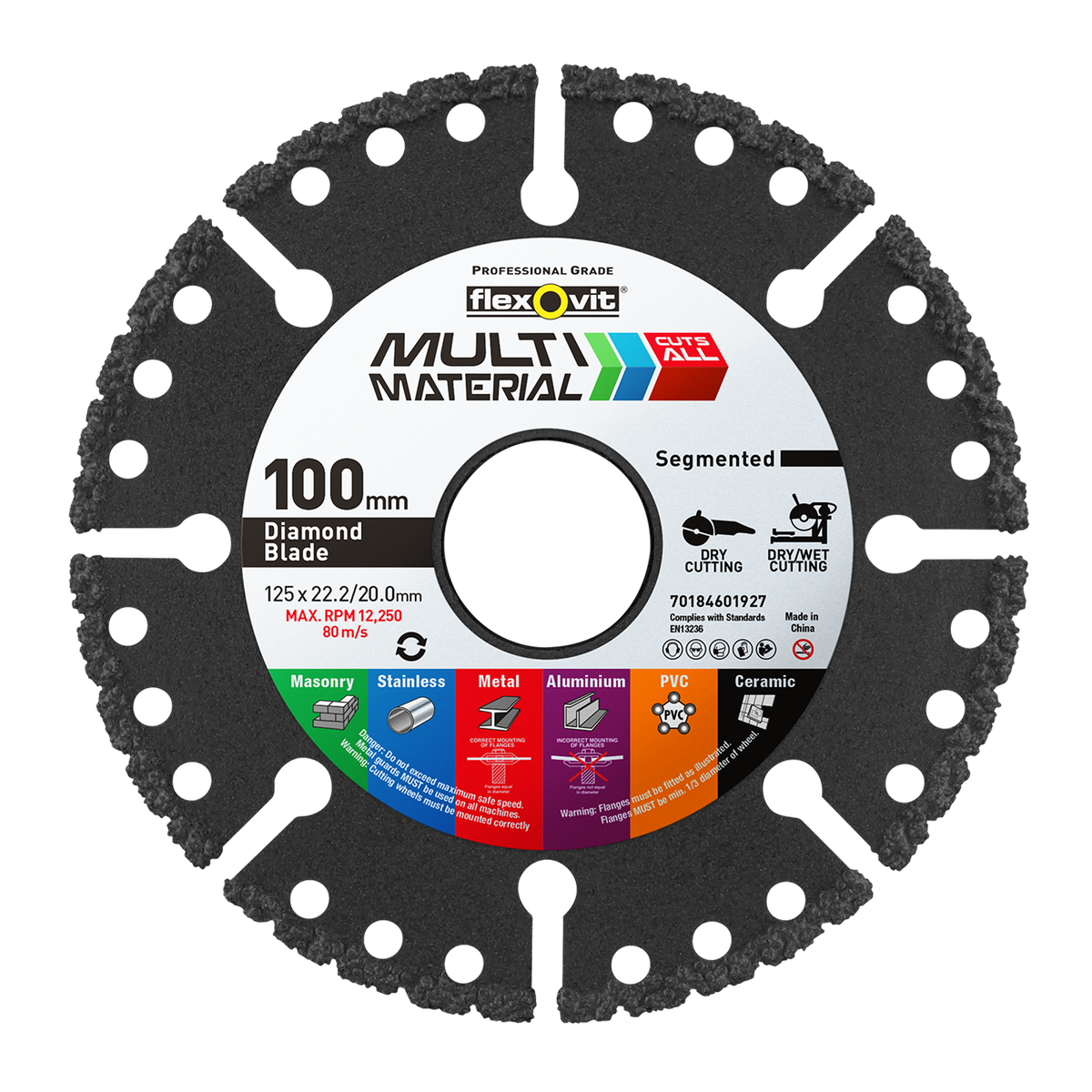 Flexovit 100mm Diamond Multi Blade - Bunnings Australia