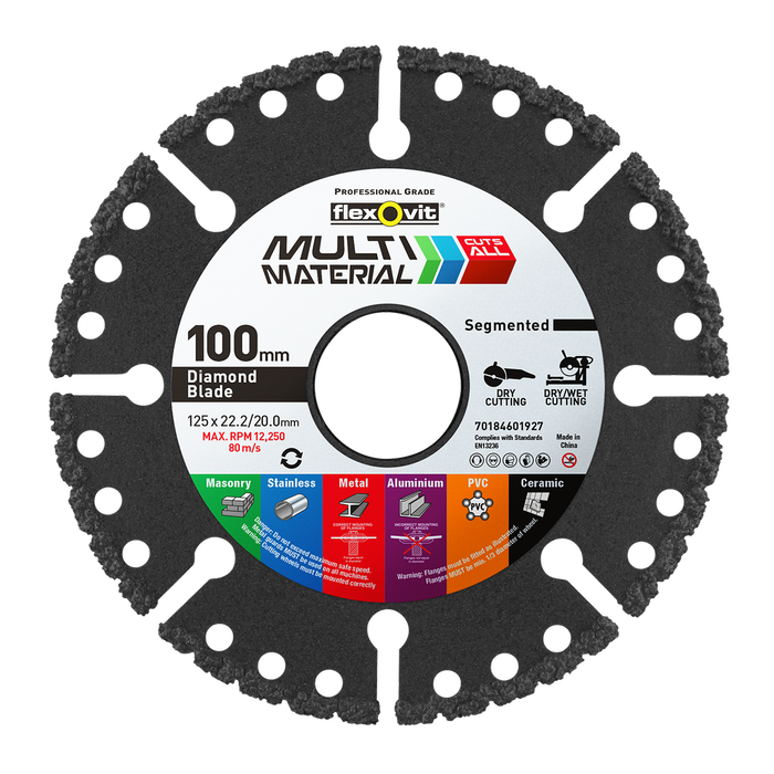 Flexovit 100mm Diamond Multi Blade