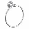 Mondella Chrome Maestro Bathroom Towel Ring