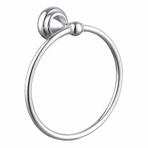 Mondella Chrome Maestro Bathroom Towel Ring