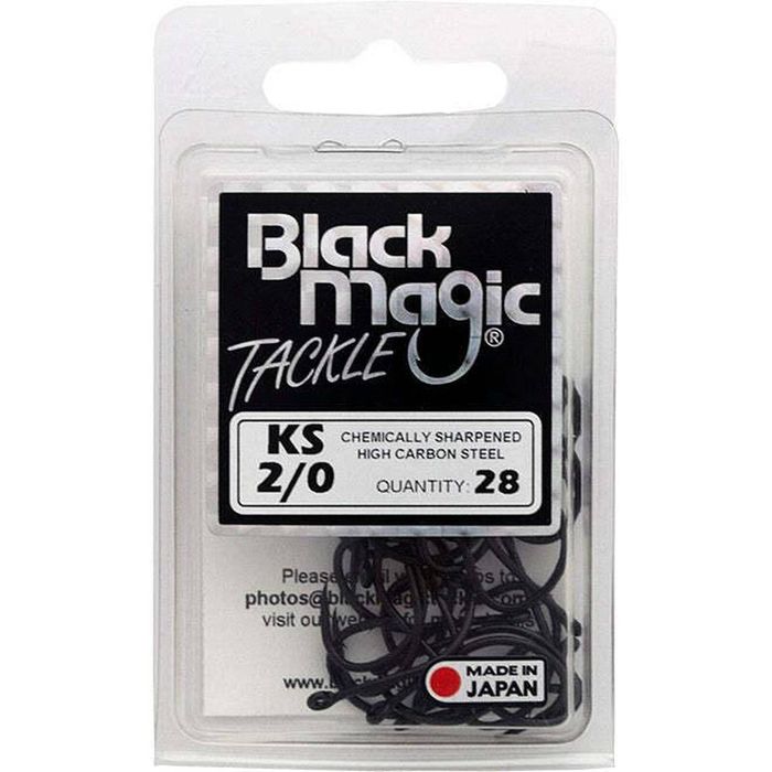 Black Magic KS Suicide Fishing Hook Economy Pack 2/0