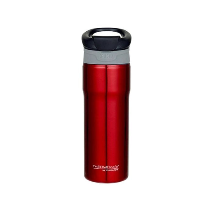 Thermos Thermocafe 450ml Vacuum Insulated Travel Mug - Red, Smoke Or Teal