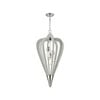 CLA Lighting SENORITA Winter Moss Wood Pendant Light - 3-Lit