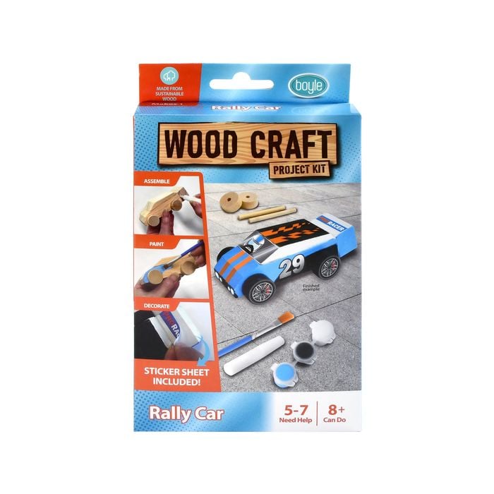 Boyle Wood Craft Project Kit Rally Car