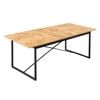 Levede Extendable Steel Legs Dining Table 1.5M to 2M