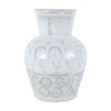 Maine & Crawford 22x16cm Boas Floral Olpe Stone Vase Home/garden Decor White
