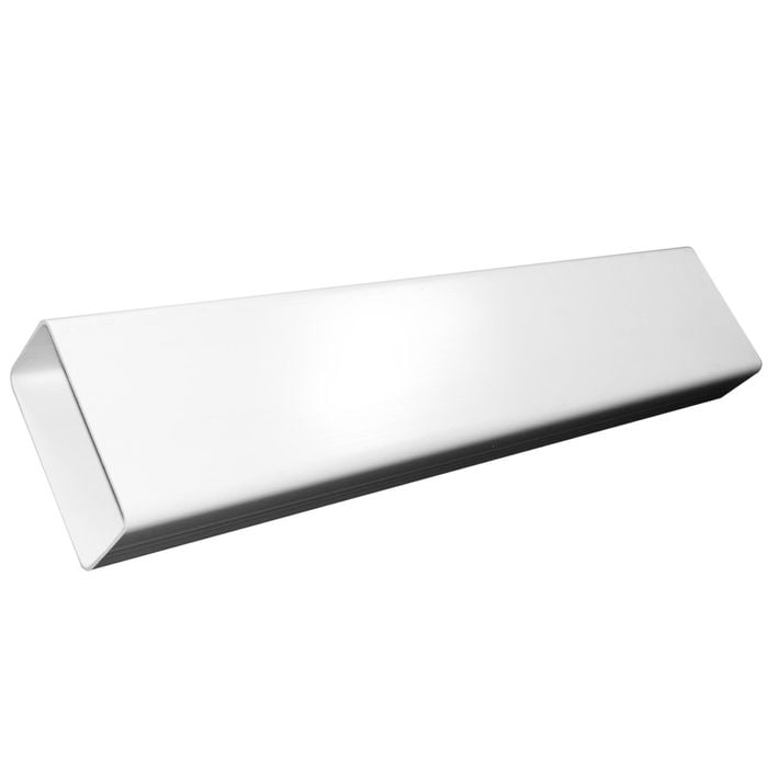 Icon Plastics 100 x 50mm 3m Rectangular PVC Downpipe