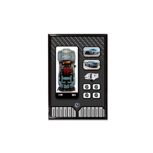 Elegant Collections Bmw Blue Brick-built Wall Art