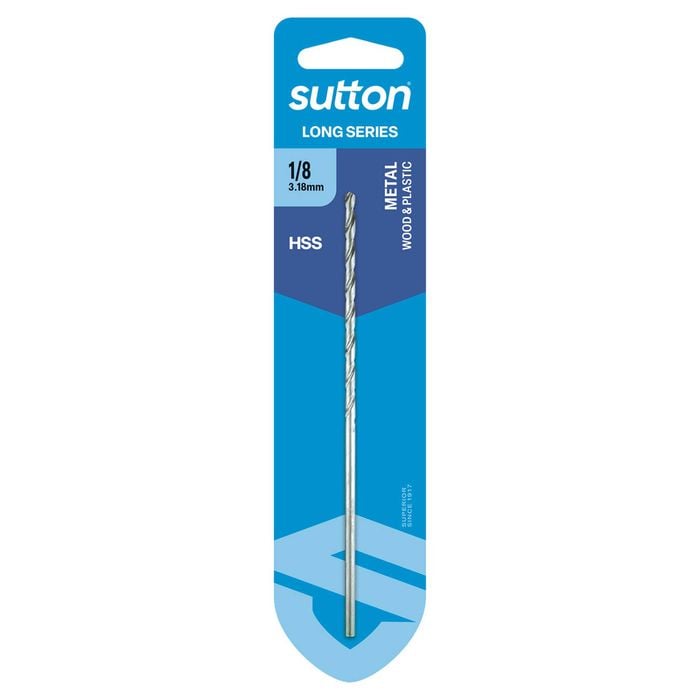 Sutton Tools 1/8" Long Series Jobber Drill Bit