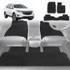 6D Diamond Car Floor Mats for Holden Equinox 2017-2020-Full Set-Black-Outback GT