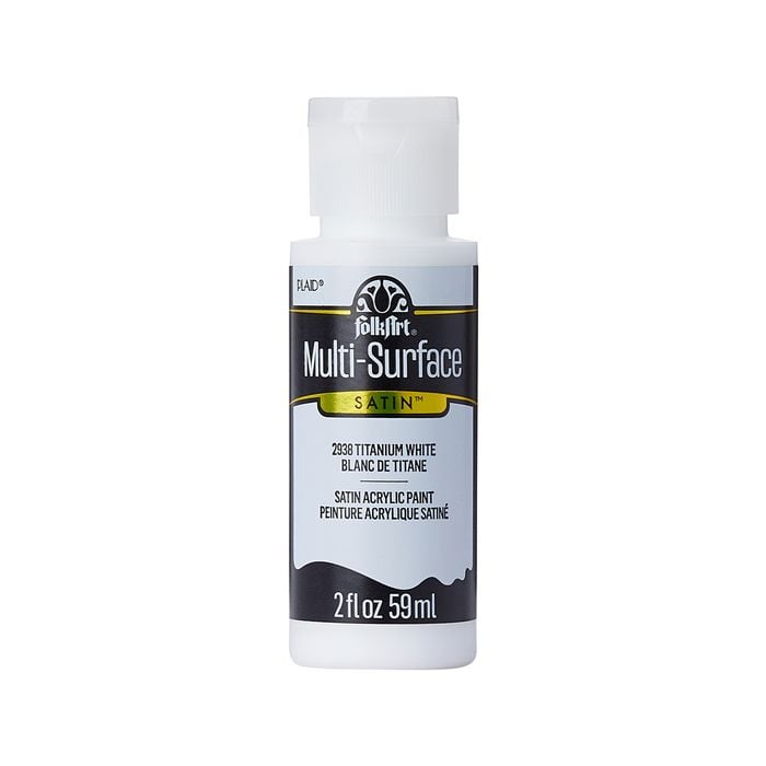 Folk Art 59ml Titanium White Multi Surface Paint