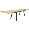 FurnitureOkay Teak Outdoor Extendable Dining Table (240/320x100cm)