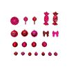 Mirabella 100 Pack Berry Christmas Bauble Set