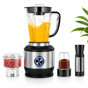 YOPOWER 4-in-1 Blender, 600W Food Processor