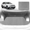6D Diamond Car Boot Mat for VolksWagen Tiguan Allspace 2016-2023-Cargo Mat-Grey-Outback GT
