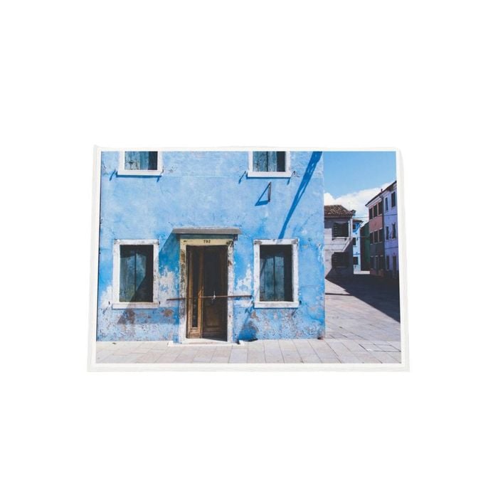 Galrie Stunning Burano Island Photography Print from Venice, Italy, White Frame, A2 42 x 60cm (16 x 24inch)