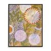 Artey | Whimsical Garden II - Framed Canvas - Black Frame - 55 x 70cm