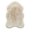MaxFind 60 x 90cm White Faux Fox Fur