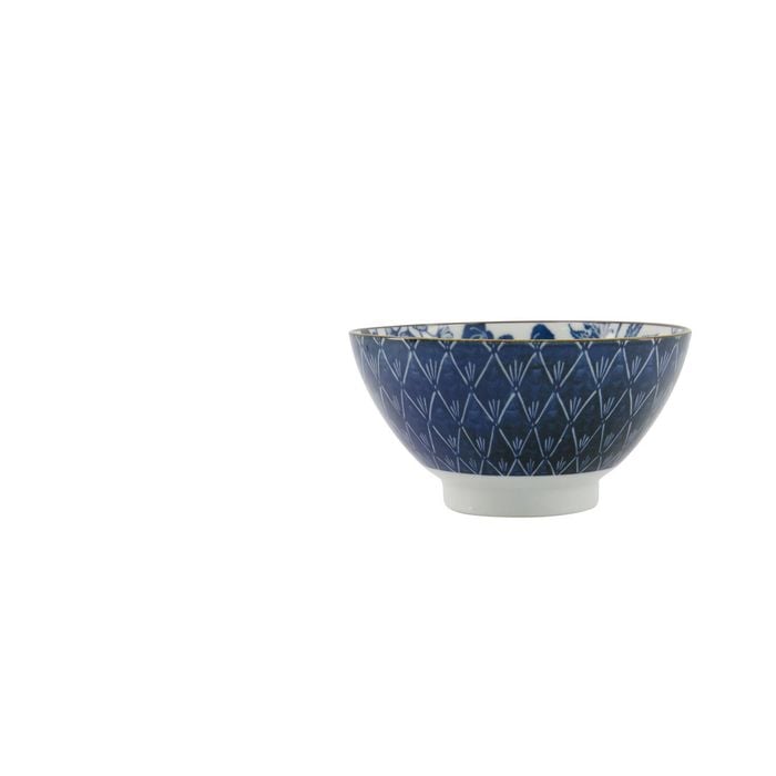 Tokyo Design Porcelain Sori Bowl Crane Microwave Dishwasher Safe 18x9cm