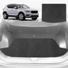 6D Diamond Car Boot Mat for Volvo C40 2021-Current-Cargo Mat-Black-Outback GT