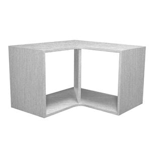 Lugna 368 x 682 x 390mm Mist 1 x 2 Cube Corner Unit