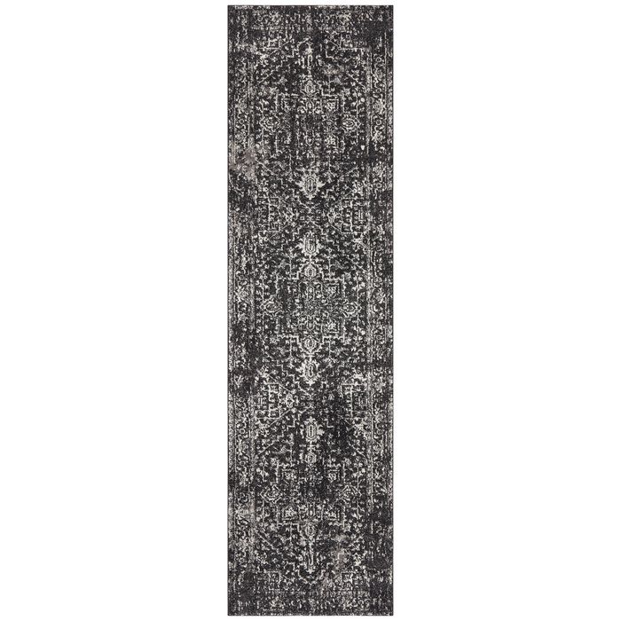 Sense 253 Charcoal 400X80Cm Rug