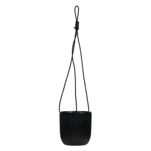 Northcote Pottery 17cm Black Hanging Paloma