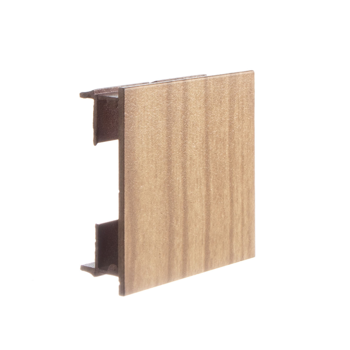 DECO 40 x 40mm Smoked Ash DecoBatten End Cap