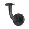 Miles Nelson Black Round Base Bannister Bracket