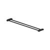 Gareth Ashton Black 760mm Double Towel Rail