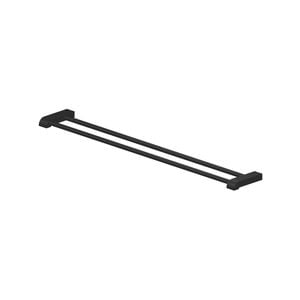 Gareth Ashton Black 760mm Double Towel Rail