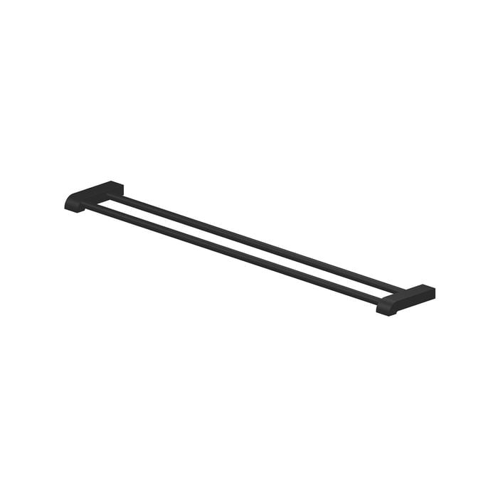Gareth Ashton Black 760mm Double Towel Rail