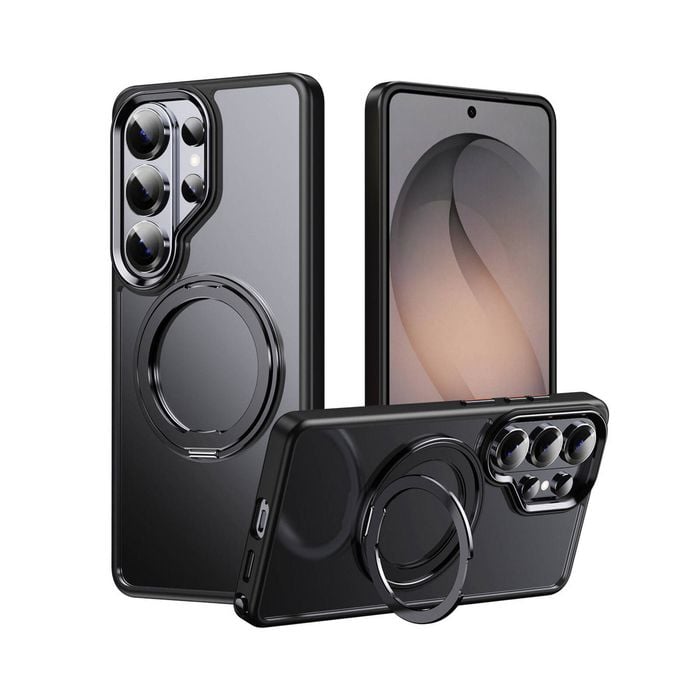 For Samsung Galaxy S26 Ultra (6.9") Magnetic Magsafe Phone Shockproof Case Ring Kickstand Stand Cover