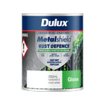 Dulux Metalshield 500ml White Gloss Metalshield Defence Rust - .5L