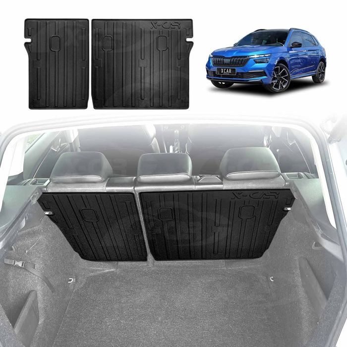 Back Seat Protector For Skoda Kamiq 2020-onwards All Weather Heavy Duty Car Seat Kick Mats Cover Accessories