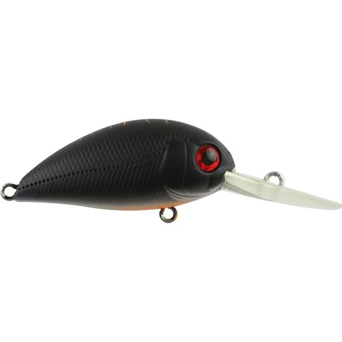 Atomic Hardz Crank Deep 38mm Hard Body Fishing Lure Black Beauty