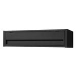Pinnacle 265 x 1350 x 230mm Matte Black XL Slimline Cabinet