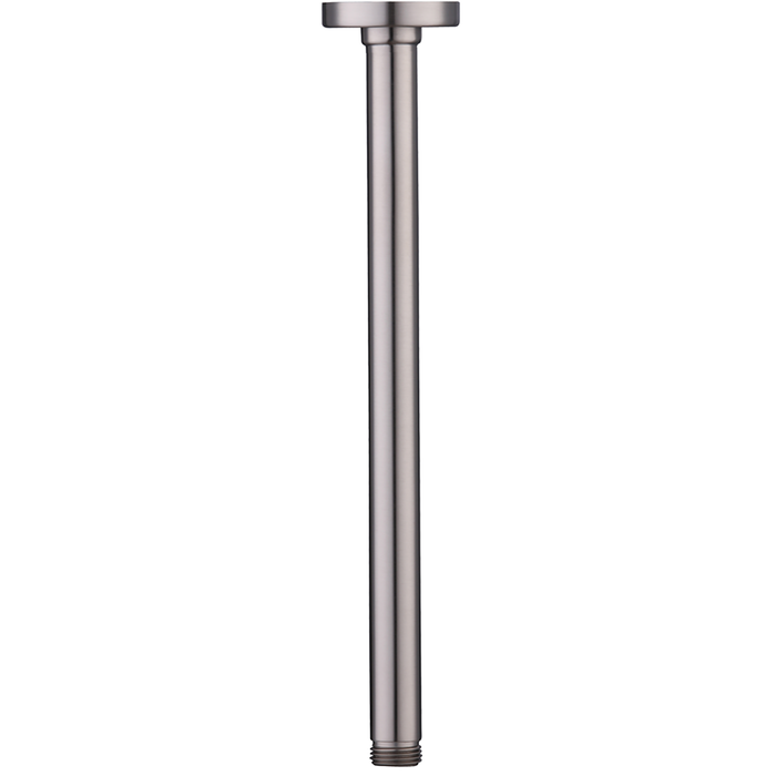 Oliveri Brushed Nickel Rome Ceiling Mounted Shower Arm