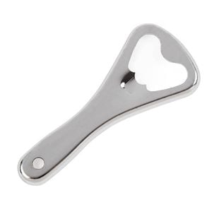 Olympia Crown Beer Bottle Opener Stainless Steel Silver 93mm