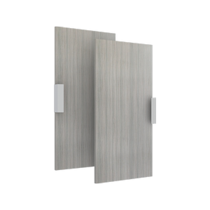 Lugna 768 x 750 x 16mm Mist Double Doors