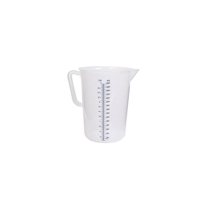 Star Group Measuring Jug Polypropylene with Graduated Markings 3Lt
