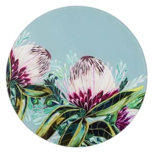 Ashdene Glass 30cm Radiance Misty Round Surface Protector