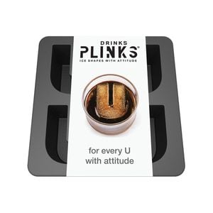DrinksPlinks Letter U Ice Cube Tray